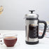 Easyworkz Stainless Steel French Press, 12 oz Coffee Tea Maker with Soft Grip Handle