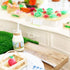 Peter Rabbit Water Bottle Labels - 20 Pack for Rabbit Party Decorations - Blue Bottle