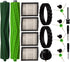 Replacement Parts for iRobot Roomba I&E&J Series, Tires, Caster Wheel, Side Brush, Main Roller Brush, Filter with Tools