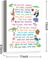 JANLAN Decor(12 15 Inch) See You Later Alligator Canvas Wall Art,Funny Alligator Canvas Framed Animal Wall Art