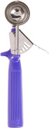 Winco Ice Cream Disher, Size 40, Purple Handle
