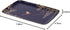 Portmeirion Sara Miller Chelsea Trinket Tray - 7.4 Inch Fine China with Hummingbird Design in Dark Blue