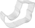 R&M Elf Shoe Tinplated Cookie Cutter, 3.5"