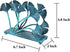 Set 2 OwlGift of Modern Ginkgo Leaves Design Napkin Holder, Metal Paper Napkin Storage for Kitchen, Stylish Paper Towel