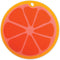 Dexas Citrus Slice Cutting Board/Serving Board, 9 inches, Grapefruit