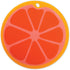 Dexas Citrus Slice Cutting Board/Serving Board, 9 inches, Grapefruit