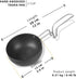 Mini Tadka Pan with Scratch Resistant Coating for Eggs, Spices, Melting Butter, Large Tadka Pan for Saag, 5 Inch