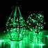 YKB 6 Pack 20 6.6FT/2M 2xCR2032(Incl) Green LED Starry String Lights with Mini LEDs on Copper Wire, Fairy Lights