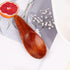 3 Pieces Mini Wooden Spoons, Small Salt Spoon with Short Handle, 2.76 inch Brown Wood Scoop for Spice Jars.