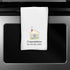 ZJXHPO New Home Kitchen Tea Towel, Congratulations On Your New Home Dish Towel, Housewarming Gift