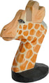Red Dollar Handmade Wood Carved Animal Eyeglass Holder, Cute Giraffe Sunglasses Display Stand for Home Office Decor