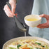 4 Pieces Stainless Steel Asian Soup Spoons, 6.3 Inch Mirror Polished Black Ramen Spoons