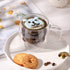 Patelai Cute Bear Tea Cup, Double Wall Glass Milk Coffee Mug with Handle, Insulated Birthday Gift for Women Men (White)