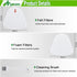 4 Foam & Felt Filters Replacement for Shark Navigator Lift-Away Vacuum Models ZU503AMZ, NV350, NV351, NV352, NV355,