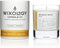 Wixology Cocktail Inspired Whiskey Sour Soy Candle, Lemon and Sugar Scented, 7 oz, Made in Kentucky
