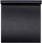 Self-Adhesive Vinyl Film Black Brushed Metal Contact Paper for Kitchen Cabinets, Appliances, 15.7x117 Inches