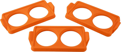 BLACKSTONE 5600 Silicone Egg & Omelet Ring (Set of 3) for Breakfast,