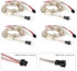 4Pack 16.4ft 200LED WS2812B DC5V BTF-LIGHTING Chasing Dream Full Color Twinkle Decorative Light Total Addressable IC