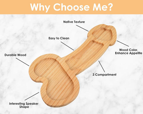 DS. DISTINCTIVE STYLE Funny Charcuterie Boards, Novelty Large Charcuterie Cheese Board, Aperitif Board Perfect for Storing Cheese, Snacks, Sausages, and Fruits by DS. DISTINCTIVE STYLE