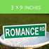 Spelable 3D 3" 9") Library Street Sign, Bookshelf Library Sign, Book Nook decor, Bookshelf Accessories, Book Lovers
