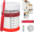 SAGOOITS 34oz Sourdough Starter Kit, Large Capacity Glass Sourdough Starter Jar, Reusable Starter