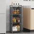 RIIPOO 3-Cube Closet, 4-Layer Versatile Storage Organizer Shelves for Bedroom Space-Saving Bookshelf | Compact Bookcase