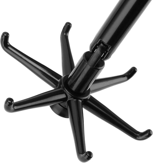 6 Pack Self Adhesive Utensil Holder, 360 Degrees Rotating Hook, Kitchen Hanger with 6 Hooks for Bathroom and Kitchen