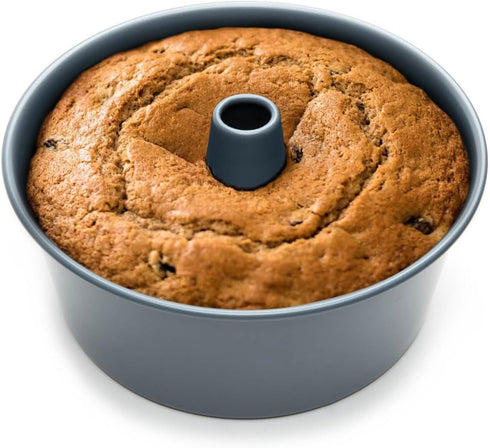 Fox Run Non-Stick Angel Food Cake Pan, 10 x 10 x 4.5 inches, Metallic