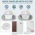 5.9 Portable Air conditioner Window Kit, Adjustable Vertical/Horizontal Sliding Window Kit Plate for Unit, AC Window