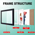 RPJC 11x14 Picture Frames - Solid Wood with High Definition Glass for 8x10 or 11x14 Photos