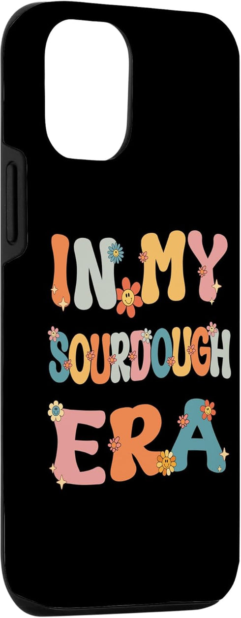 iPhone 13 Pro In My Sourdough Era Retro Groovy Baking Case