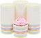 Sparkle and Bash 50-Pack Pastel Cupcake Liners, Large Paper Baking Cups for Birthdays, Bake Sales