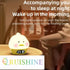 RUISHINE Alarm Clock Lights for Kids-Duck Night Lights,Temperature Display,RGB Color Changing, Wake up Timer