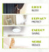 PONY DANCE Small Window Curtains - Window Shades Room Darkening Drapery Light Filter Drapes for French Door Glass,