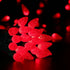 C5 100 33ft 120V Set Brizled Upgraded Faceted LED Red Christmas Lights, LED Christmas tree Lights, UL Certified