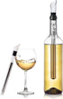 Iceless Wine Chiller Stick, 3-in-1 Stainless Steel Wine Bottle Cooler Stick with Aerator and Pourer
