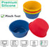 Webake Silicone Cupcake Baking Cups Set of 8, Reusable Jumbo Muffin Liners, BPA Free