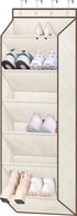 SLEEPING LAMB Shoe Rack for Door, Kids Door Shoe Organizer for Closet