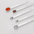 5 Pcs Mini Measuring Spoons Set, Stainless Steel Small Spoons for Home Kitchen Baking Cooking Gifts