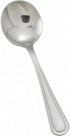 Winco 12 Pack Round Soup/Bouillon Spoons, Stainless Steel, Shangarila Collection