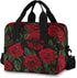 ALAZA Insulated Lunch Box Red Rose Floral Cooler Bags, Reusable with Shoulder Strap, 19-Can (12.5L)
