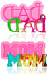 2 Pcs Mom and Dad Words Keychain Silicone Mold Set for DIY Mother's Day/Father's Day Gifts, Baking Cake Topper Decor