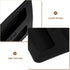 STOBAZA Silicone Toaster Lid, 2 Slices Toaster Cover, Kitchen Appliance Top Cover, Black