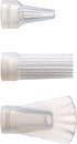Lekue Deco Pen with Nozzles, Set of 4, Brown
