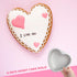 Heart Shaped Cake Pan, 6 Inch Aluminum Cake Tin for Baking, Valentine's Day, Weddings, Birthday Party Mold