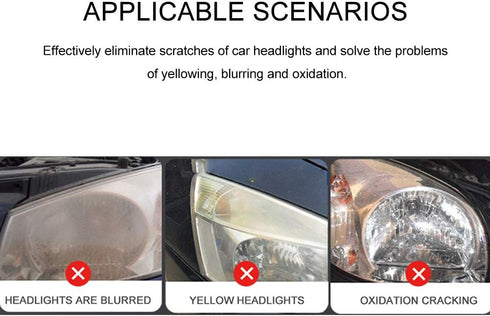 Atomizing Cup Car Headlight Lens Repair Tool - Restoration Auto Restore Kit