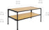 Closet, Countryside 2-Tier Seville Classics Sturdy Freestanding Storage Shelf for Bedroom, Entryway, Dorm Room