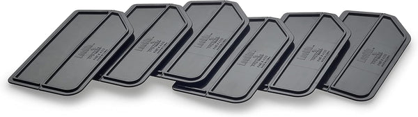 Triton Products 4-210 LocBin Bin Dividers for 3-210 Bins, 6-Pack, Black ABS Plastic, 4-7/8-Inch L x 2-5/8-Inch W x
