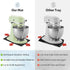 LOPNUR Appliance Sliders for Kitchen Appliances, 360° Rotating Mover, Heat Resistant Mat for Microwave, Toaster Oven