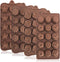 DanziX 4 Pack Flower Shape Silicone Molds, Chocolate Candy Mold for Wedding, Festival, Parties, DIY Enthusiasts - 15
